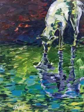 SOLD Return to the Waters - arletgomezstudio