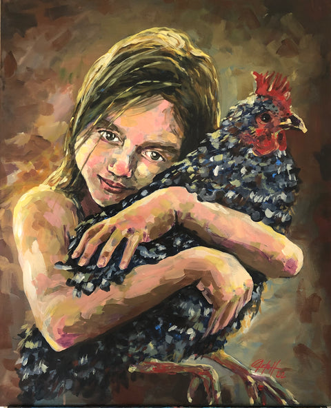 Feather Hug - arletgomezstudio