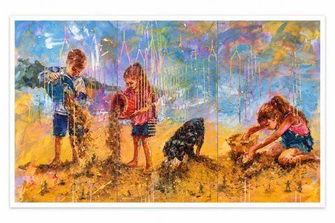 Playgrounds of the Promised City | Signed Limited Edition Fine Art Print Arlet Gomez